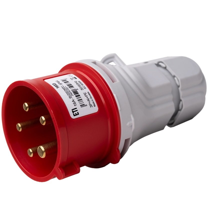 Вилка кабельна (силовий роз'єм) EV-1653 N